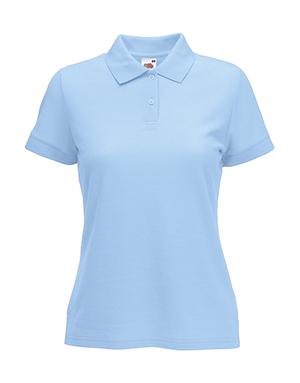 Fruit of the Loom 63-212-0 - Ladies Polo Blended Fabric