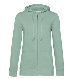 B&C BCW36B - Sweat capuche zippé organique femme