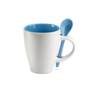 GiftRetail MO7344 - DUAL Mug avec cuillère 250 ml