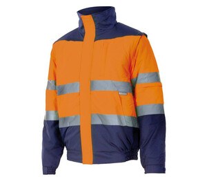 VELILLA VL161 - Blouson Matelasse Bicolore Haute Visibilité