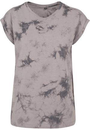 Build Your Brand BY055 - T-shirt Tie Dye Batik Femme