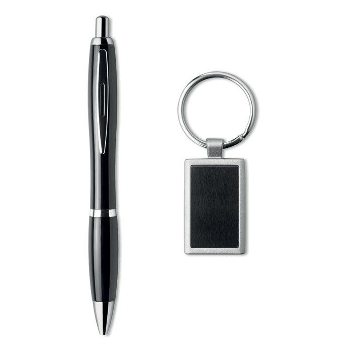 GiftRetail MO8111 - BAMBOOSET Coffret stylo et crayon en bam