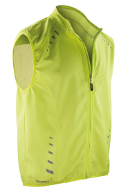 GILET DE CYCLISME SANS MANCHE - Néon Lime